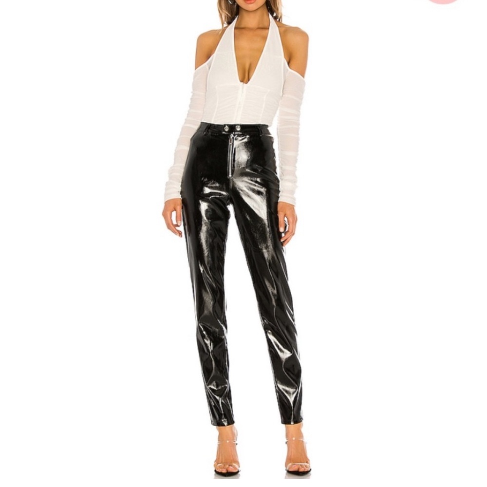 I Am Gia leather pants size XS NWT. Nikole pant.
